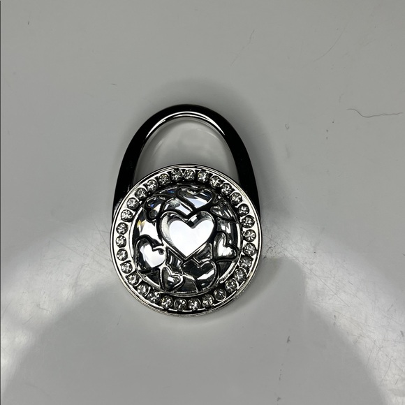 NAK Heart Lock Bag Charms - Blue, Black, Grey, Gold, Clear, Red - Picture 8 of 8